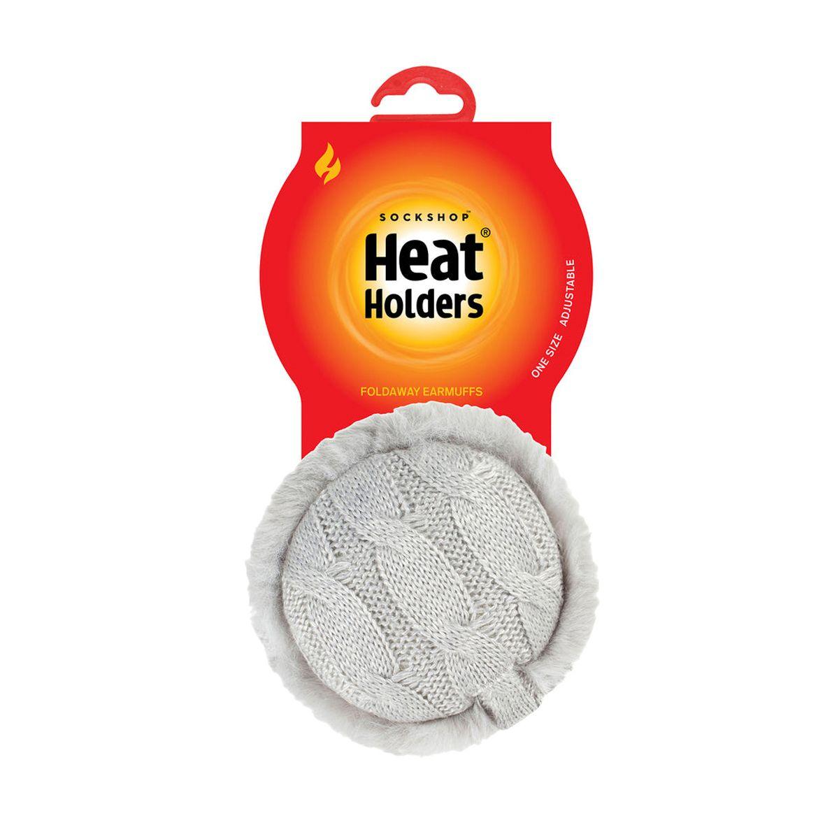 Orejeras Plegables Térmicas Gris Heat Holders-1