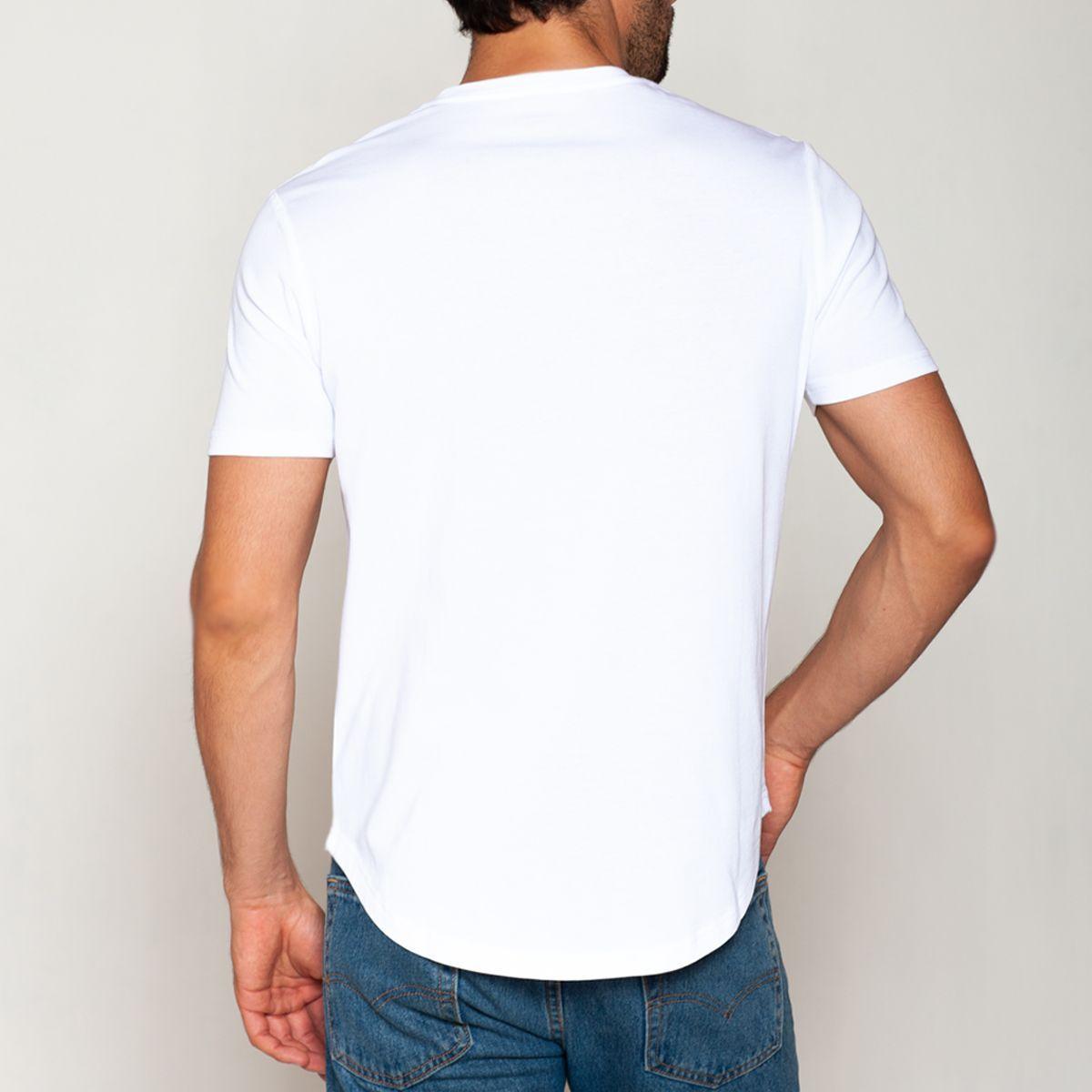 Polera Algodón Regular Fit Blanco Tais-1