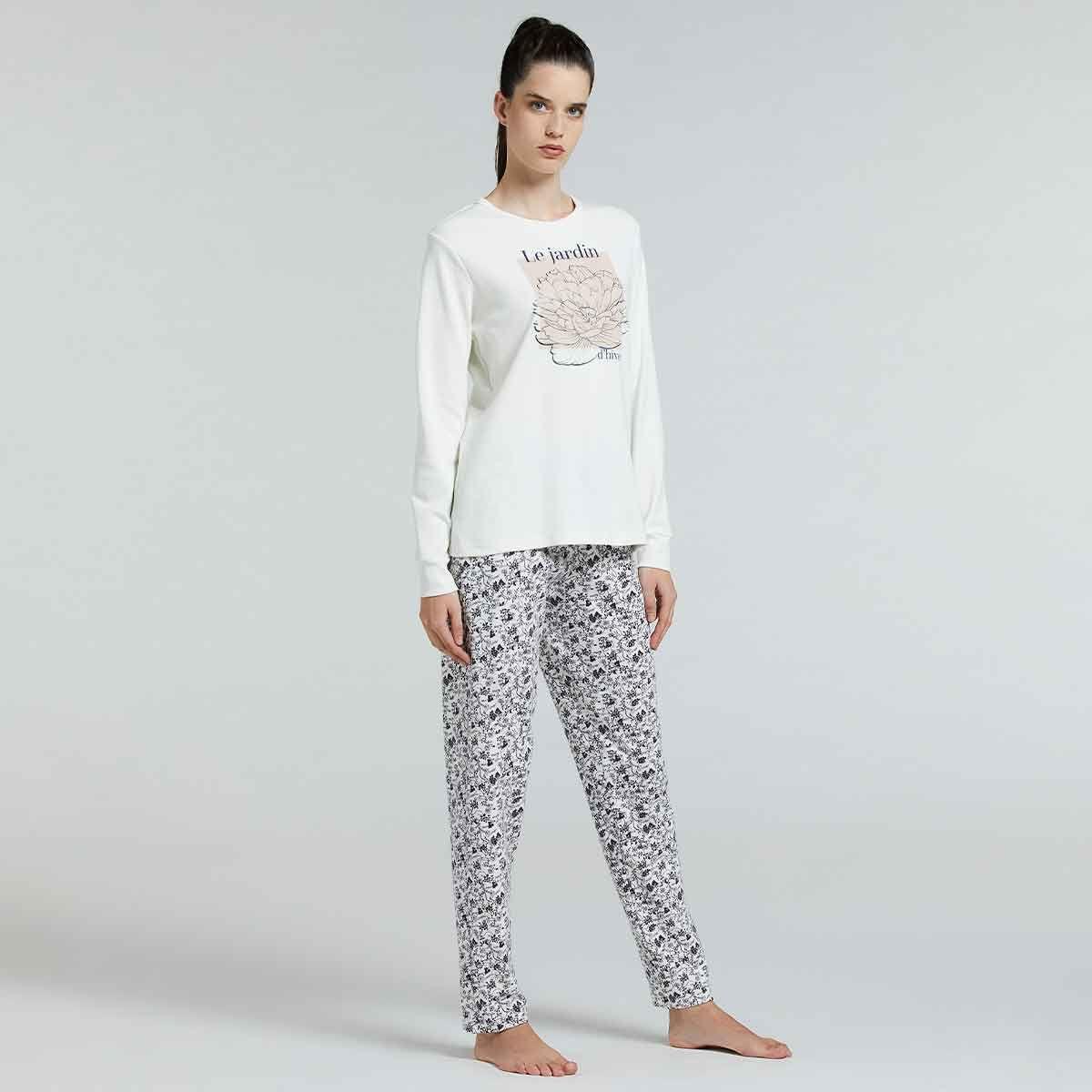 Pijama Meissa Blanco Pompea-2