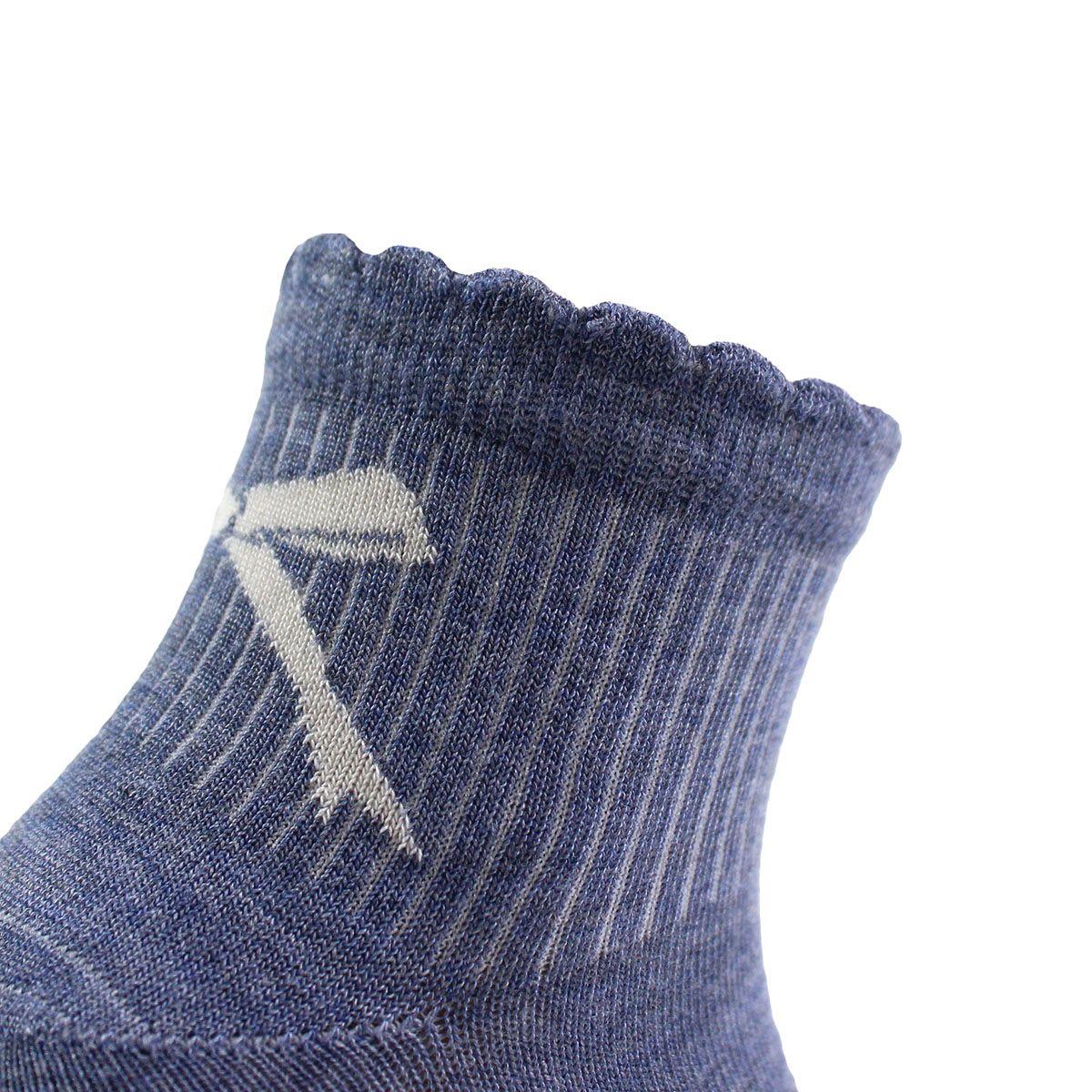 2 Pares Calcetín Bamboo Cinta Largo 1/4 Bagues-4
