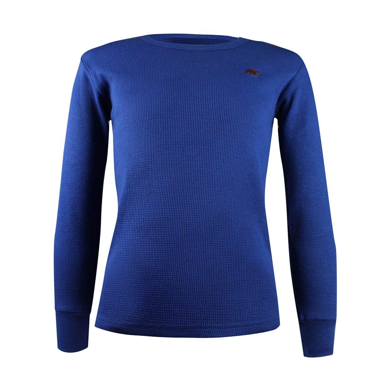 CAMISETA TEJIDO PANAL JUVENIL AZUL-0