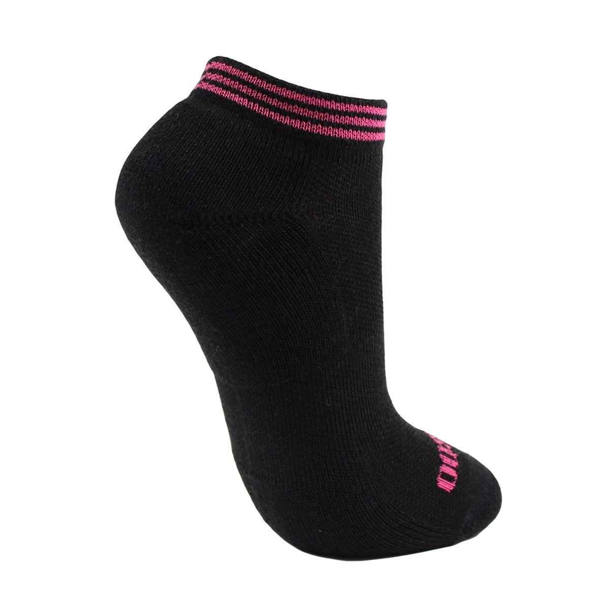 2 Pares Calcetín Bamboo Rayas Largo 0/4 Negro-1