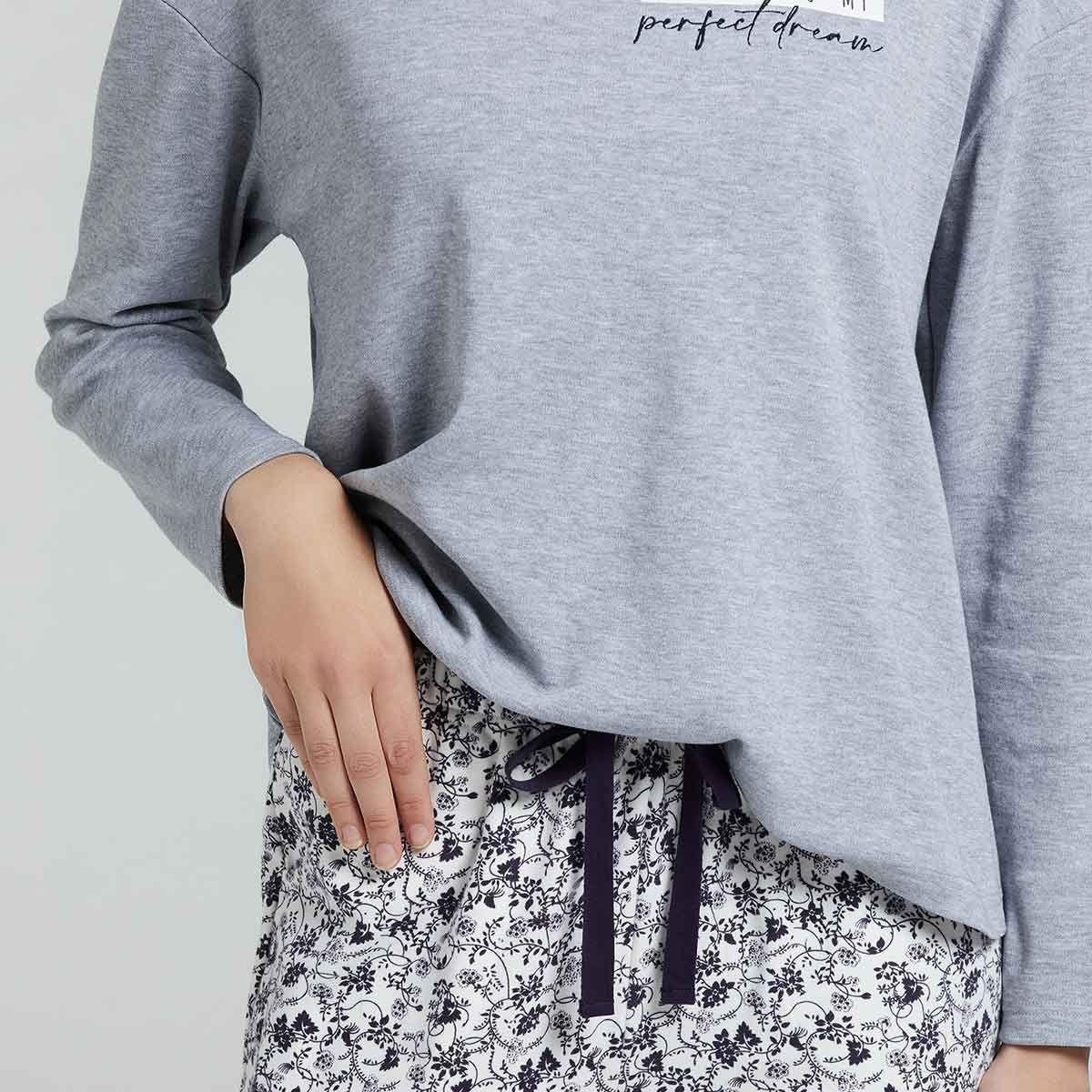 Pijama Antares Gris Pompea-3