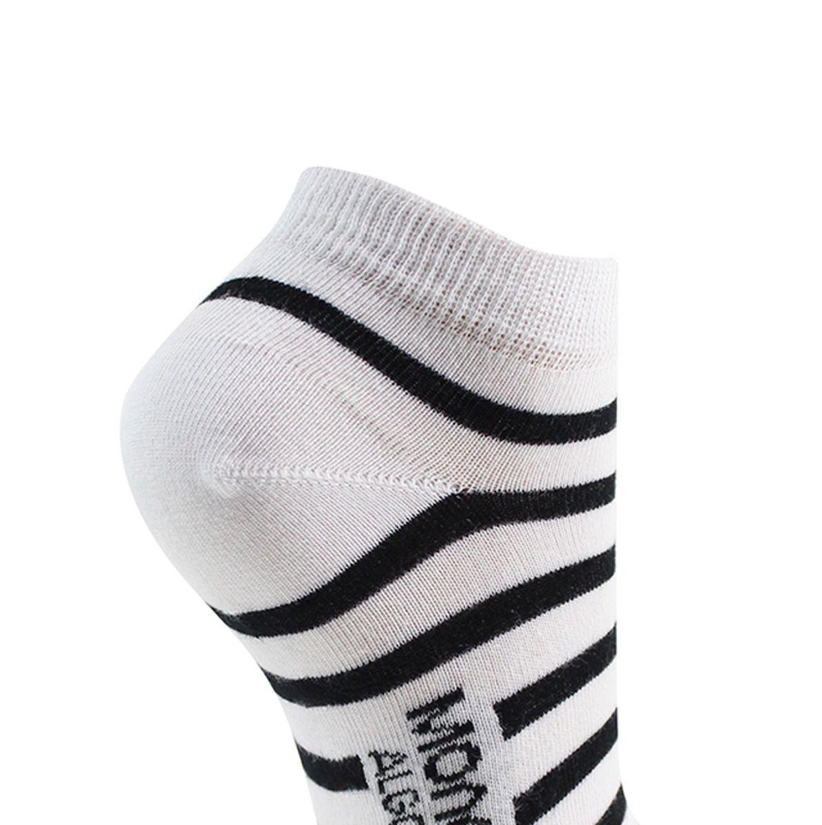 2 Pares Calcetín Algodón Marinero Largo 0/4 Blanco-4