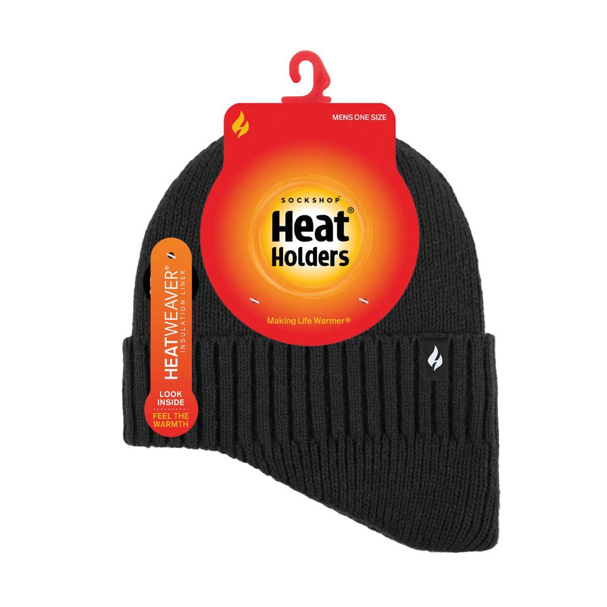 Gorro Hombre Expedition Negro Heat Holders-2