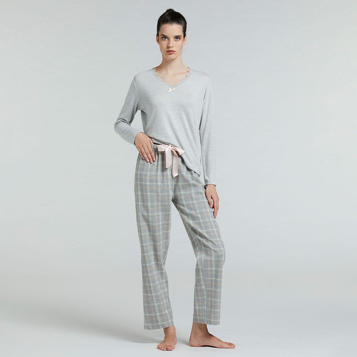 Pijama Galassia Gris Pompea-0