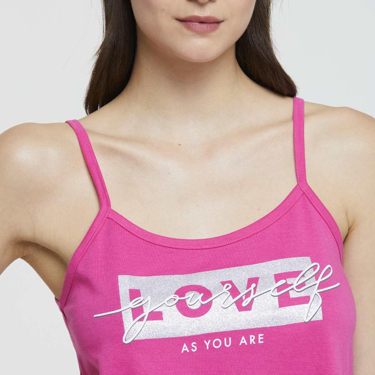 Pijama Short Ilia Magenta Pompea-4