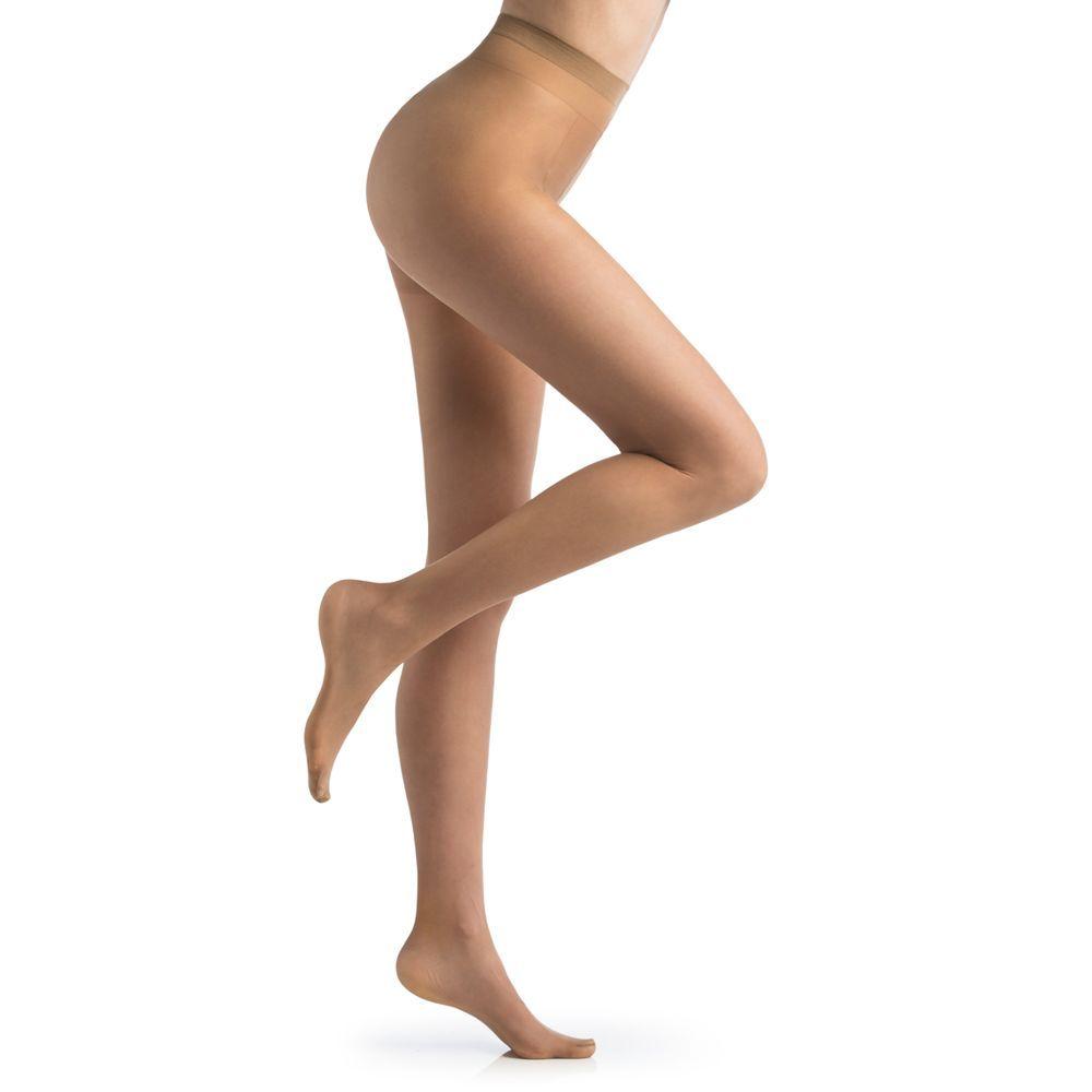 Panty Punta Invisible Beige Oscuro-0