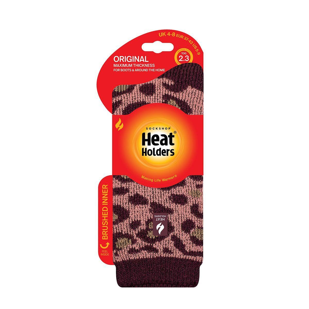 Calcetín Original Jacquard Rosado Heat Holders-2