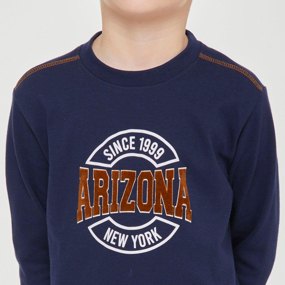 Pijama Algodon Arin Azul Pompea-2