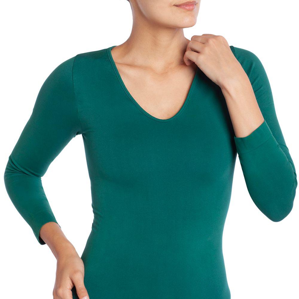 Polera Esencial Uniformes Salud Verde-0