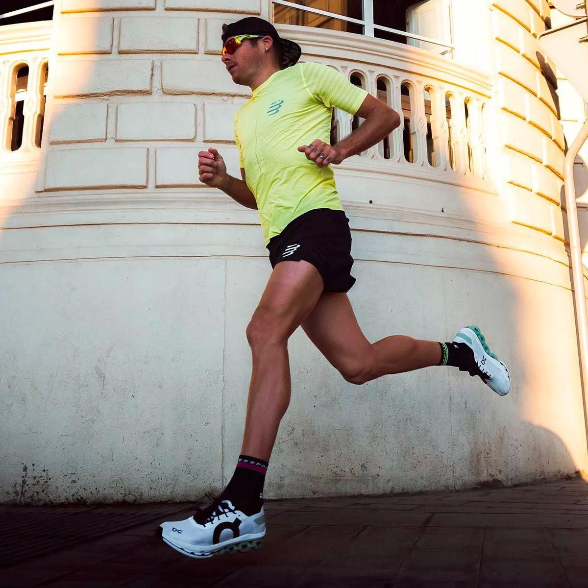 Calcetín Pro Marathon Socks V2.0 Black Compressport-2