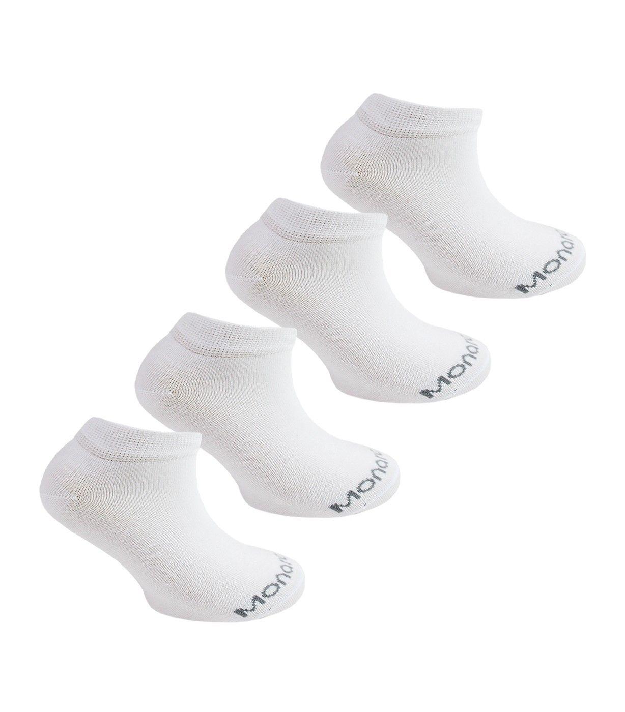 4 Pares Calcetín Basic Infantil Bamboo Monarch-0