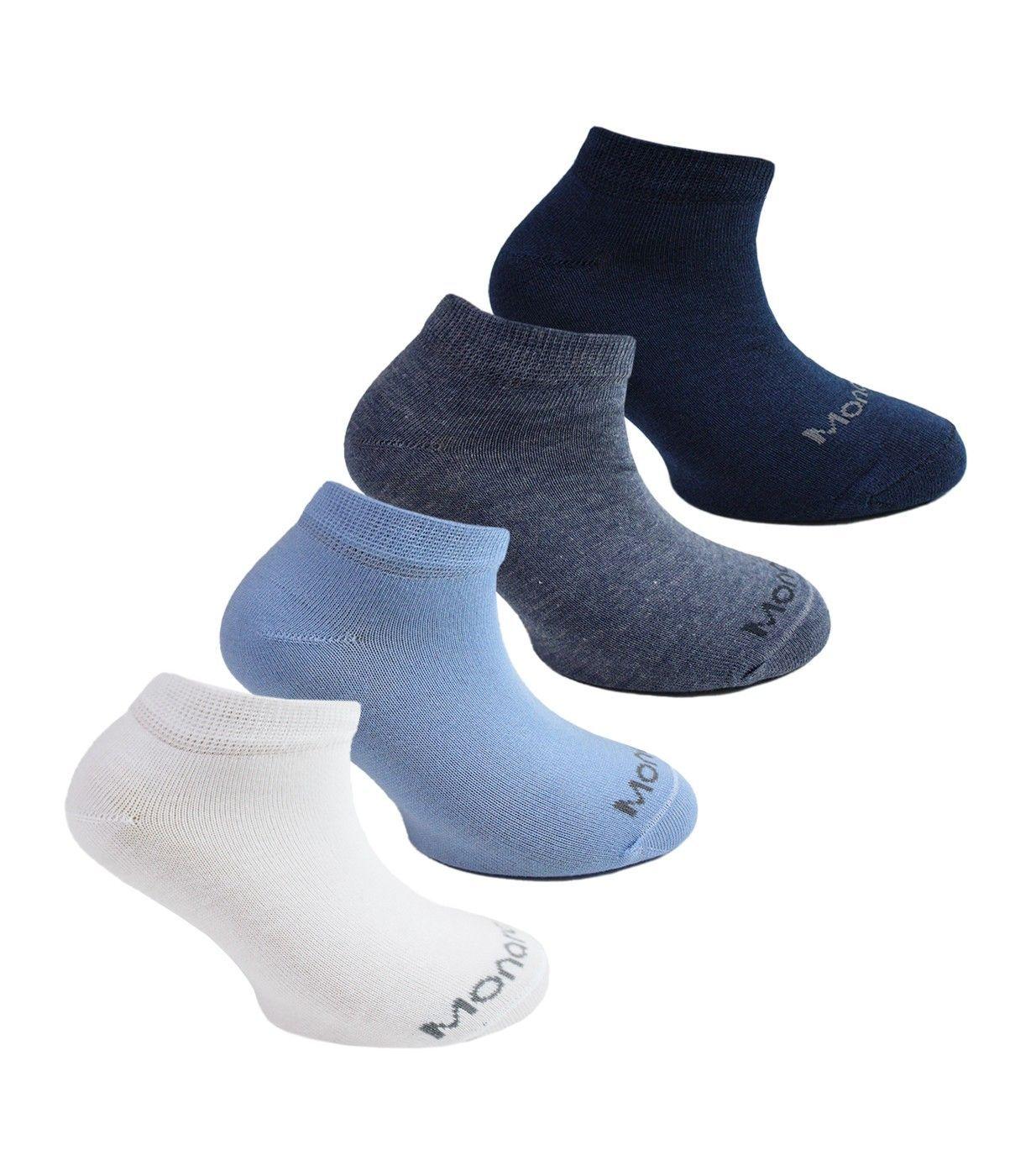 4 Pares Calcetín Basic Infantil Bamboo Monarch-0