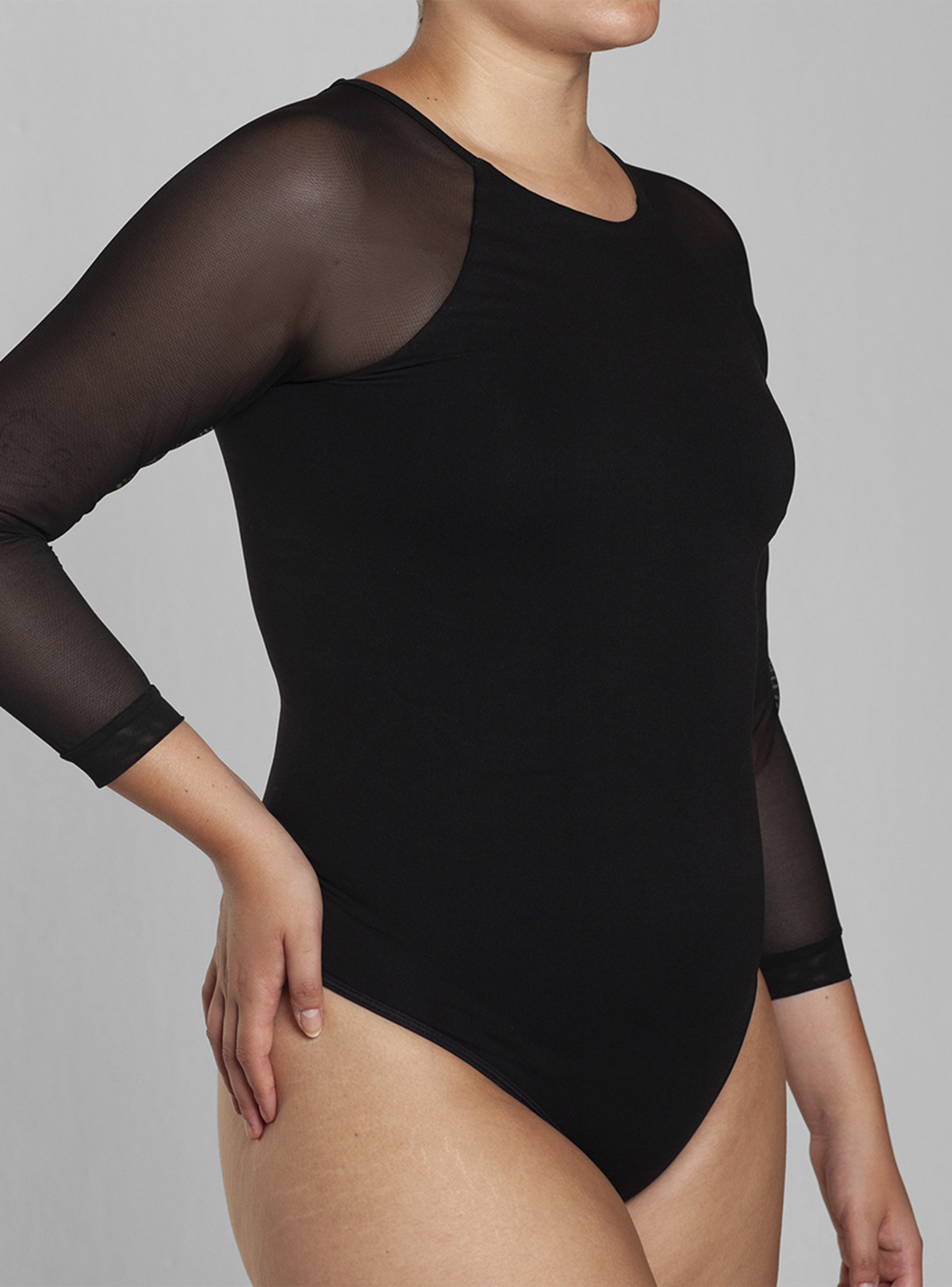Top Body Mangas Malla Lasst-2