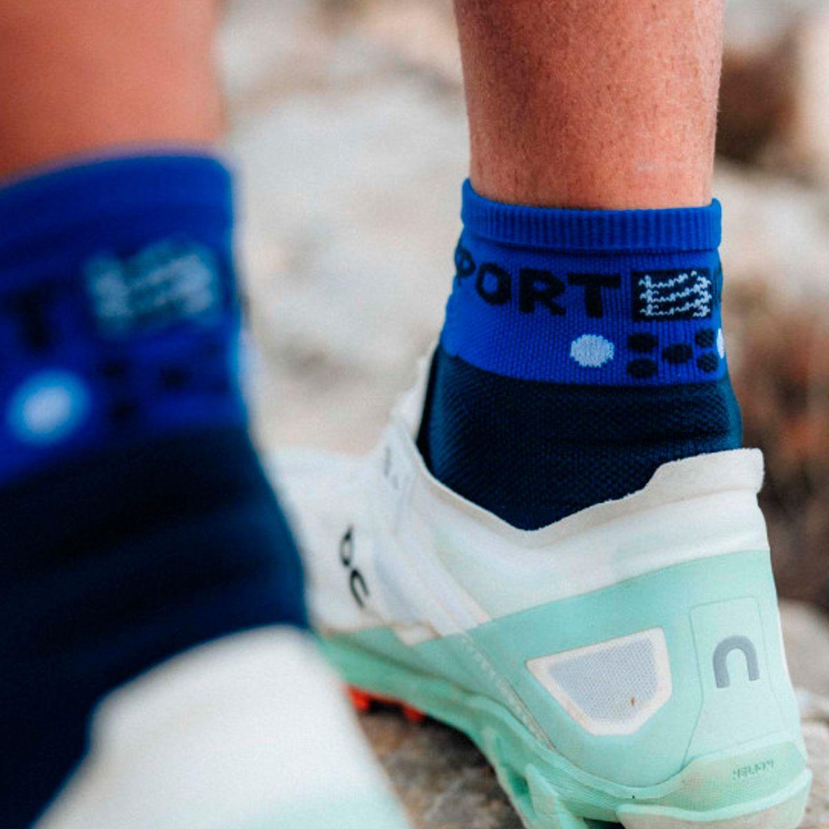 Calcetín Ultra Trail Low Azul-3