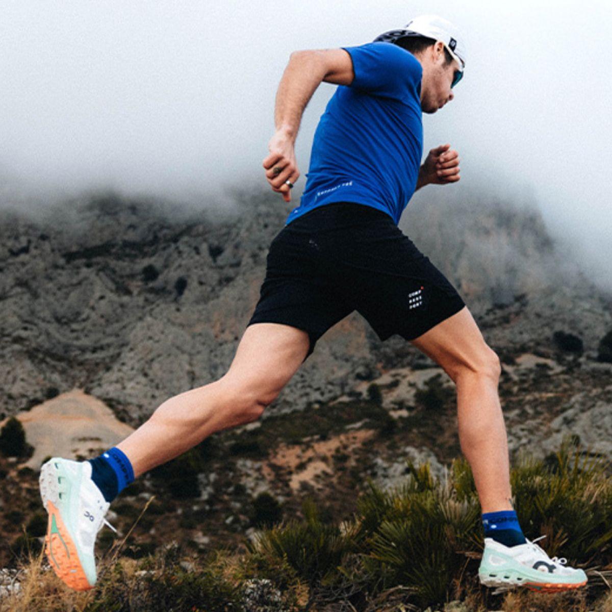 Calcetín Ultra Trail Low Azul-4