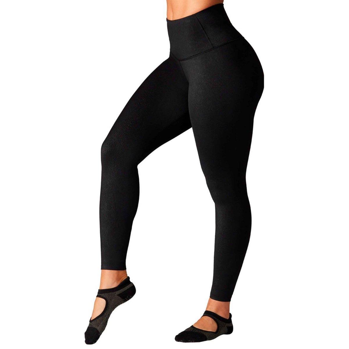 Calza High Waisted 7/8 Negro Phyton Tavi Noir-0