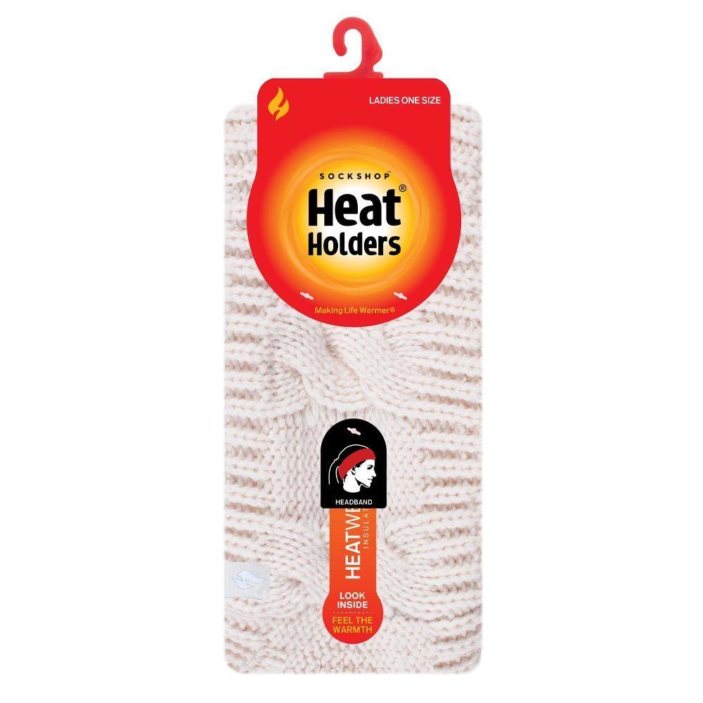 Headband Cintillo Heat Holders Crema-1