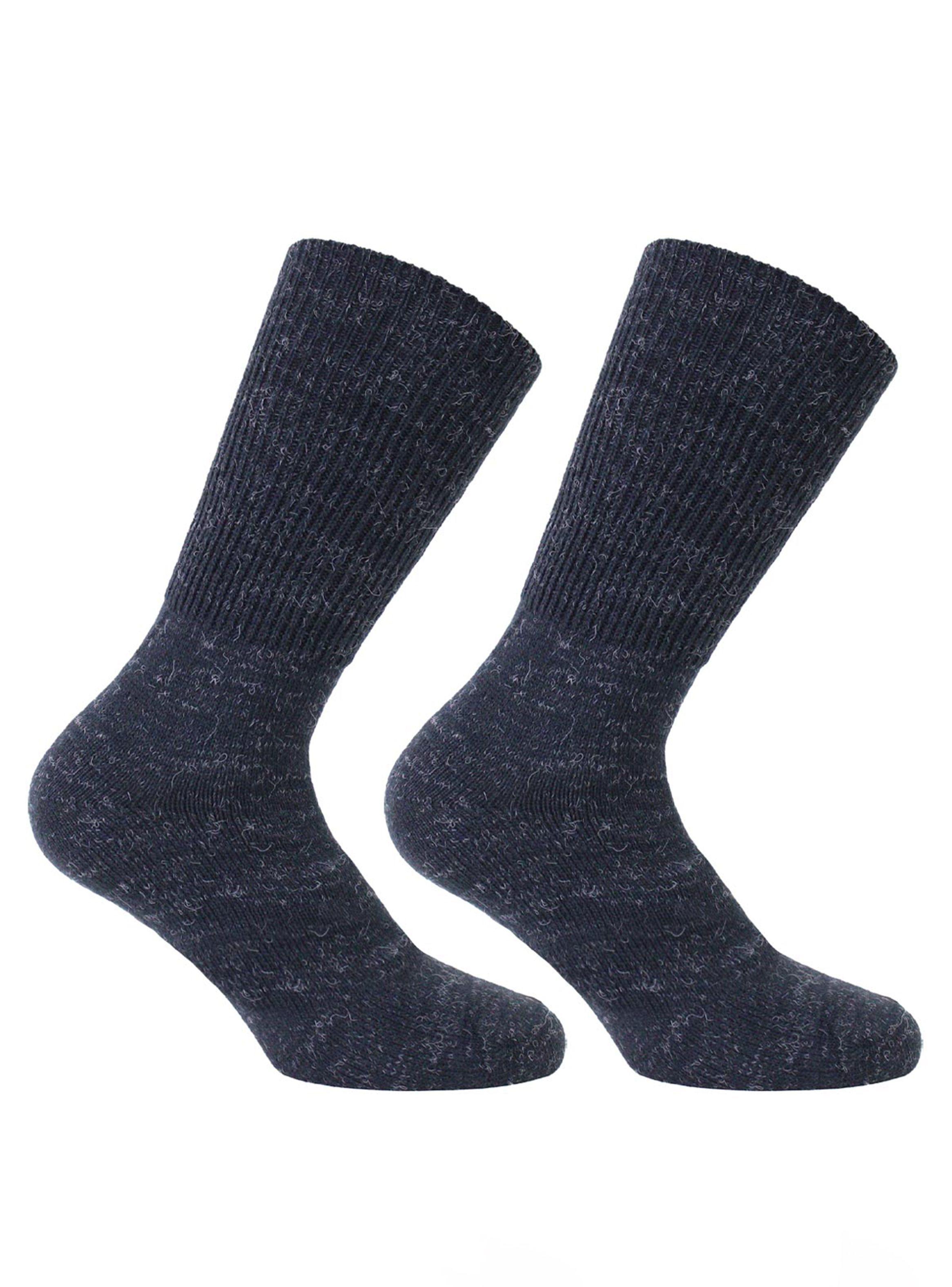 Calcetin Lana Cashmere Puño Suave Monarch-0