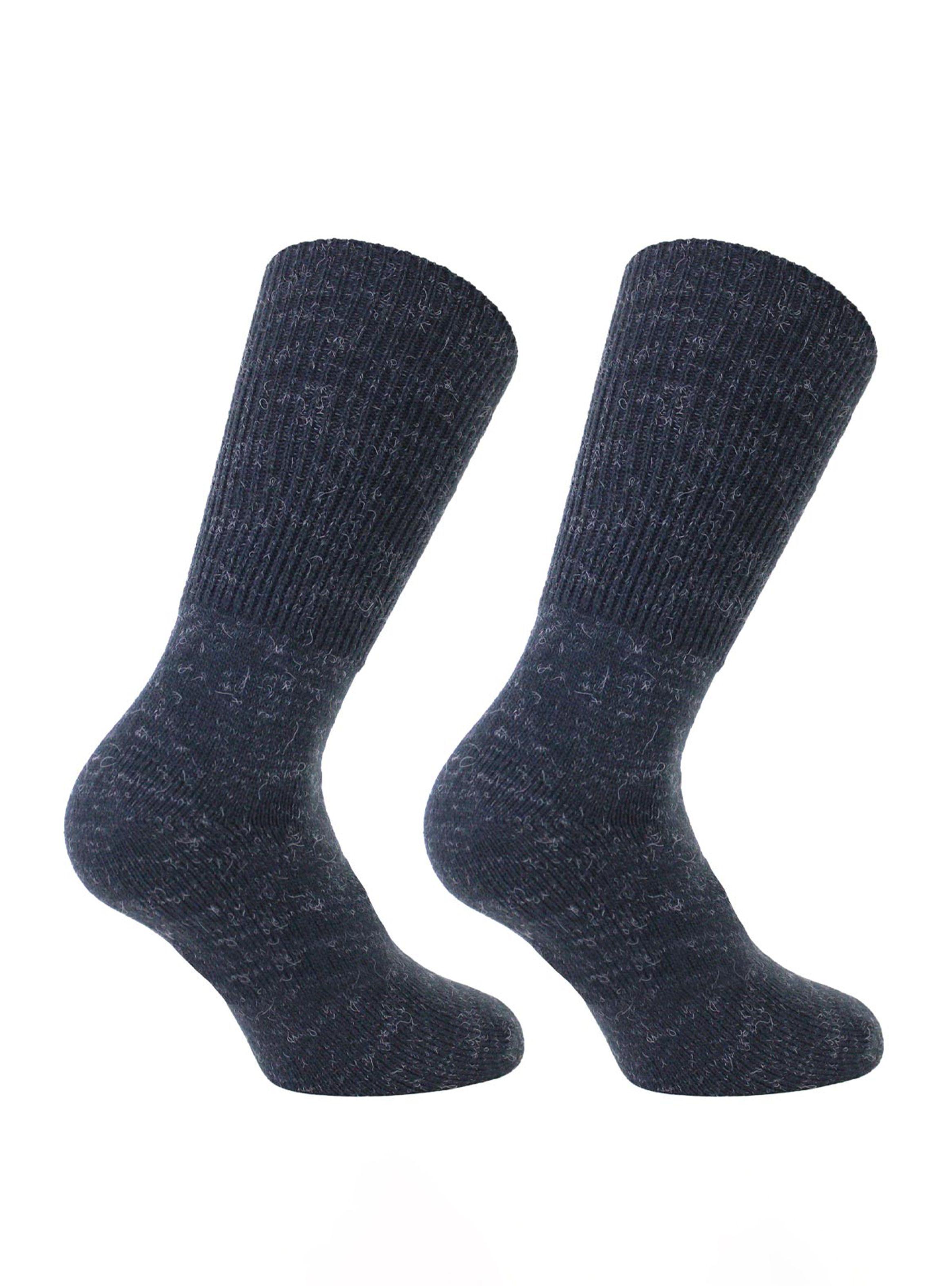 Calcetin Lana Cashmere Puño Suave Monarch-1