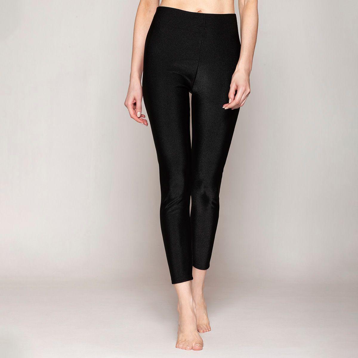 Leggings Satinada Negro Lasst-6
