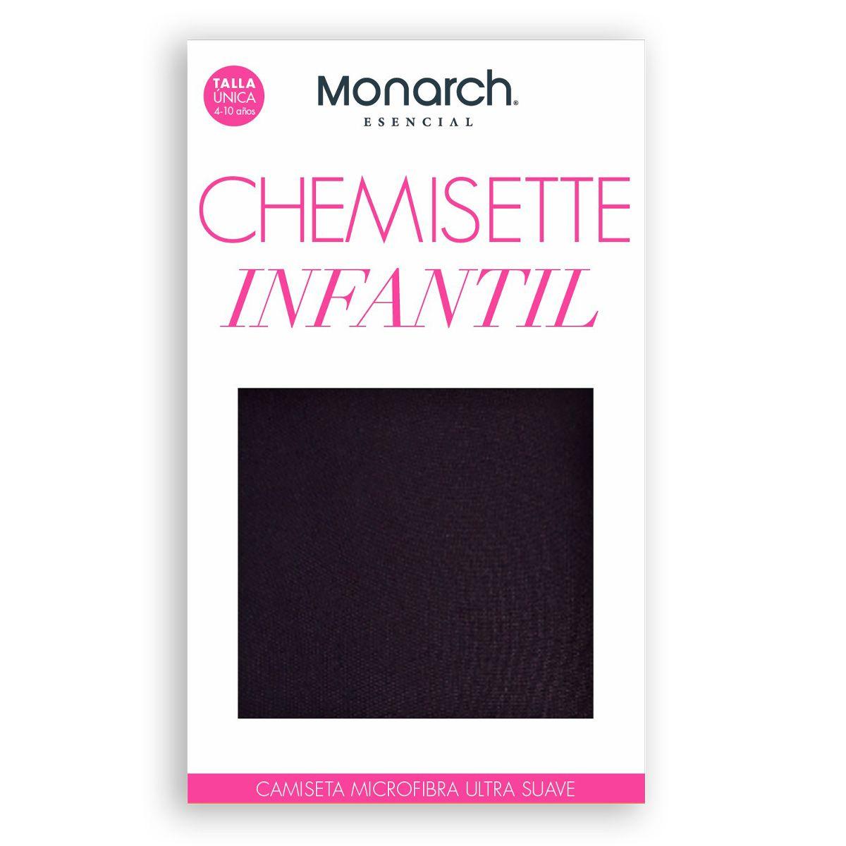 Chemisette Infantil Negro-2