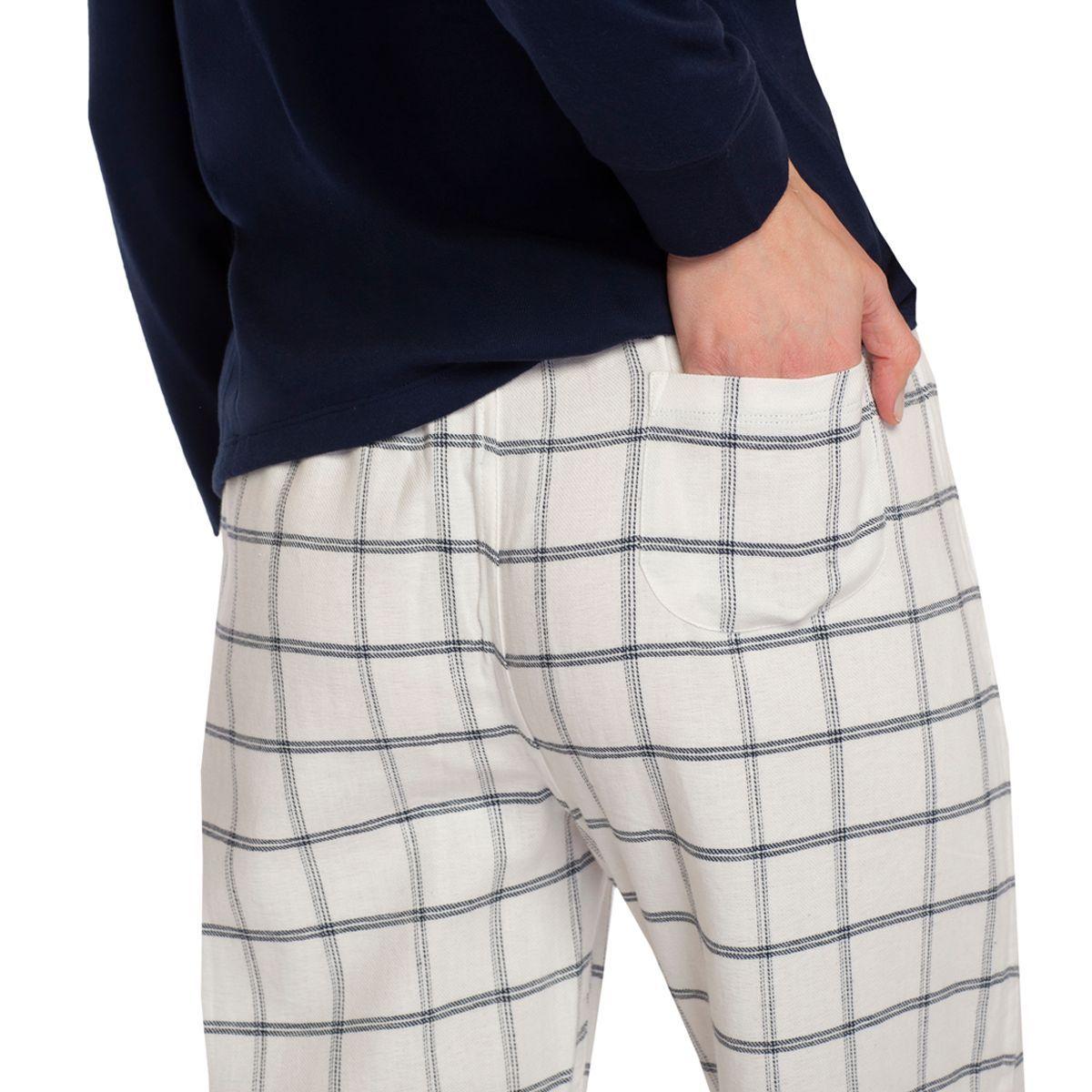 Pijama Bernina Azul Pompea-3