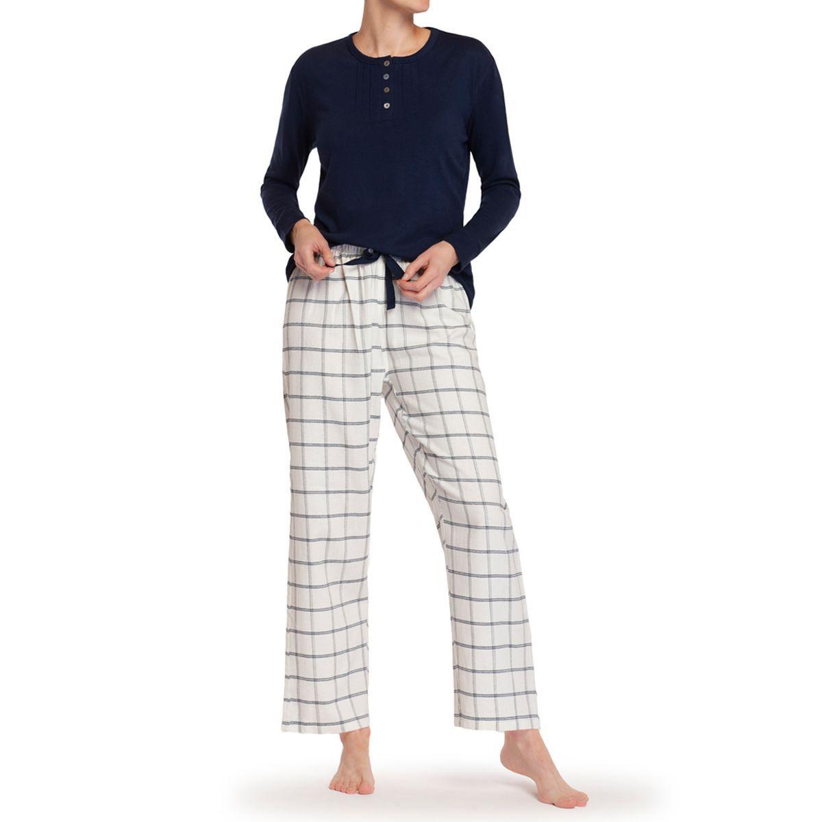 Pijama Bernina Azul Pompea-0