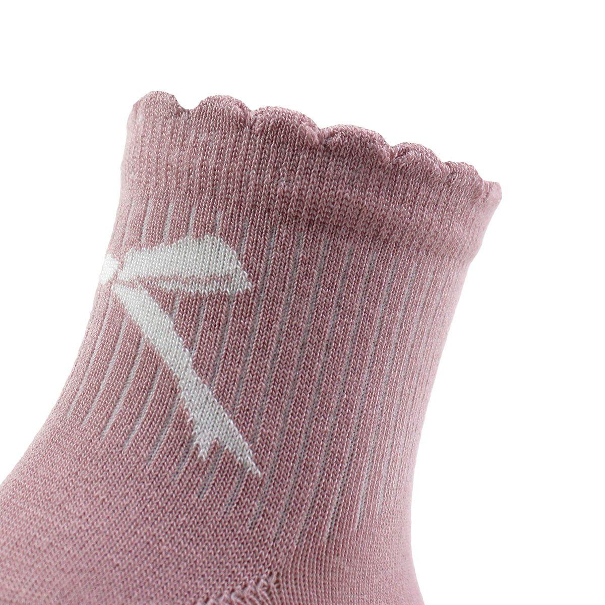 2 Pares Calcetín Bamboo Cinta Largo 1/4 Blanco-4