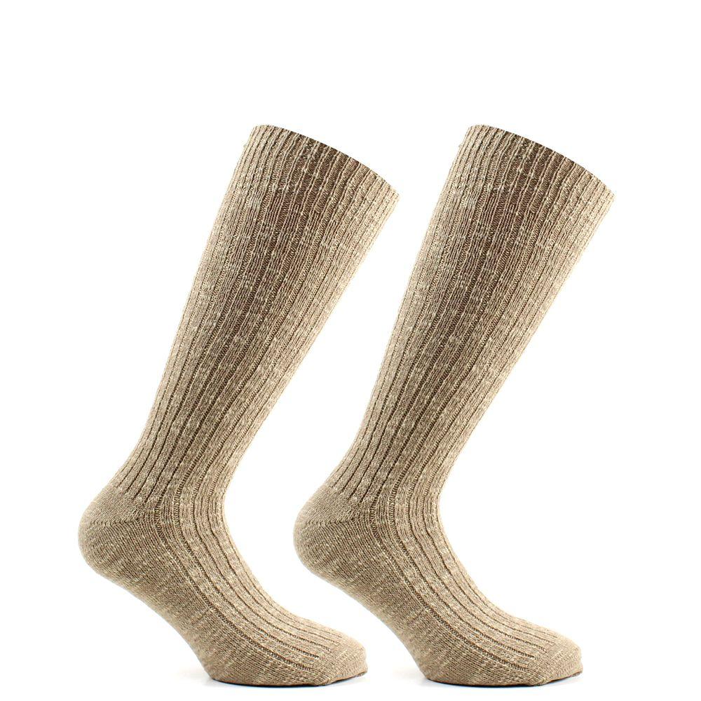 Calcetín Bi-Pack Algodon Rustic Camel-0