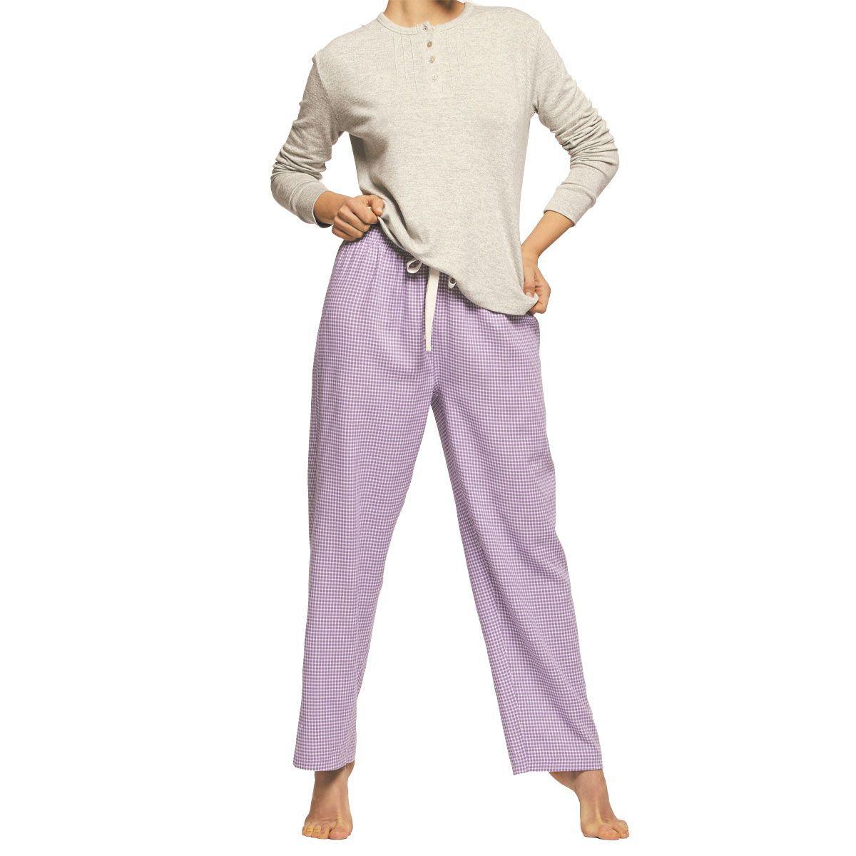 Pijama Bernina Gris Pompea-0