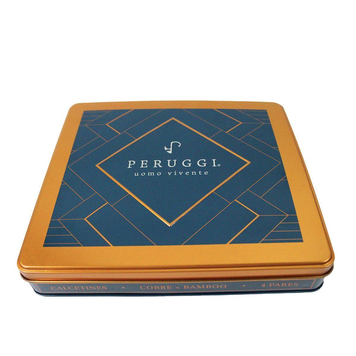 Caja 4 Pares Calcetines Cobre + Bamboo Peruggi ¡Especial Navidad!-2