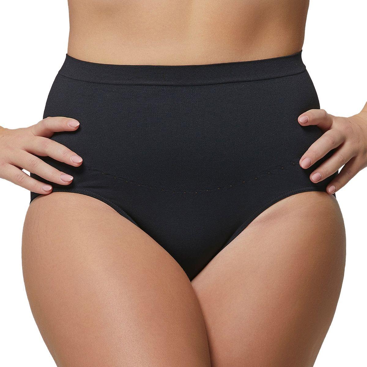 Calzón Comfort Size Negro Pompea-0