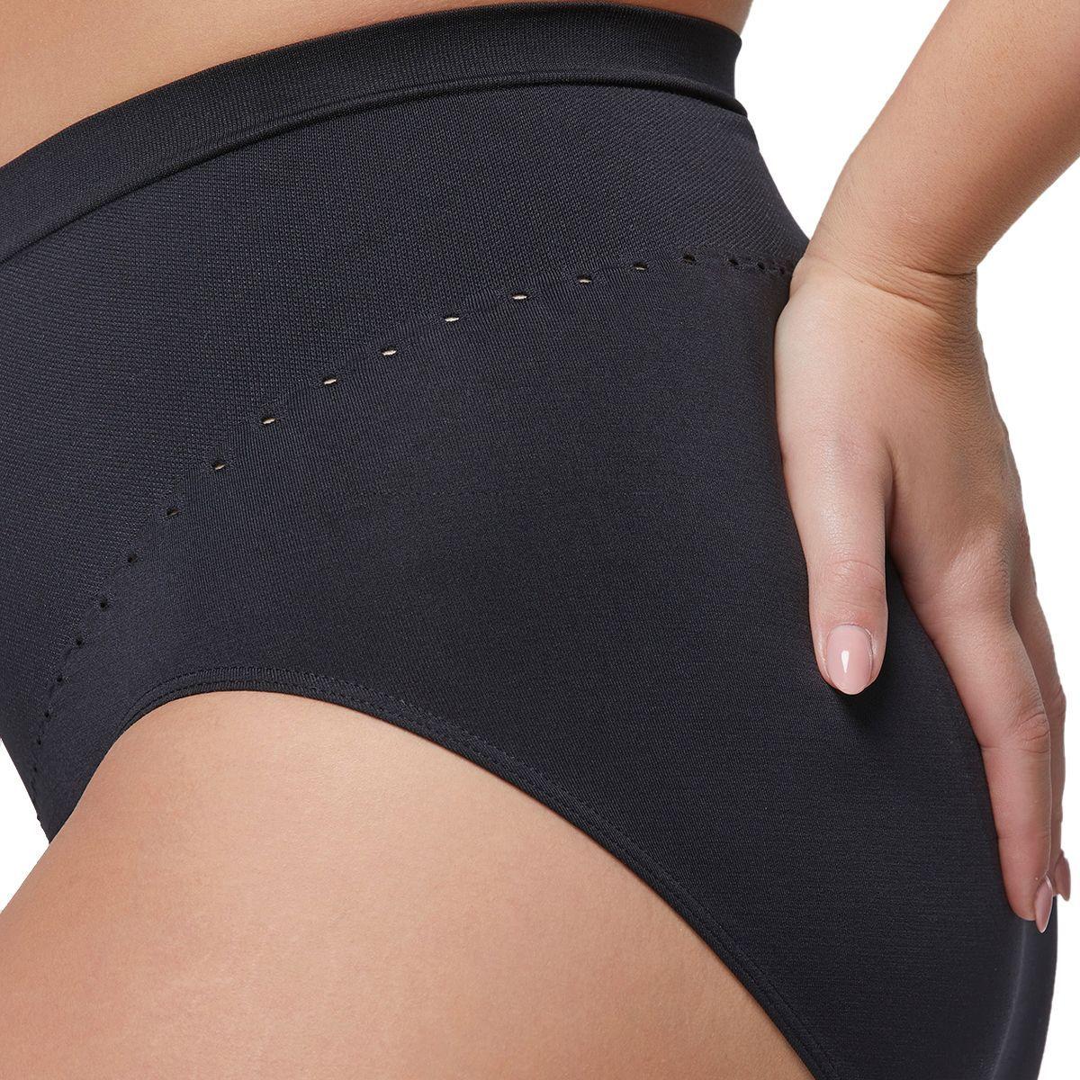 Calzón Comfort Size Negro Pompea-2