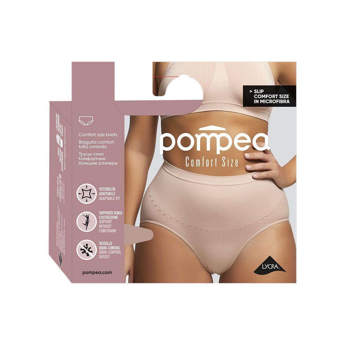 Calzón Comfort Size Negro Pompea-3