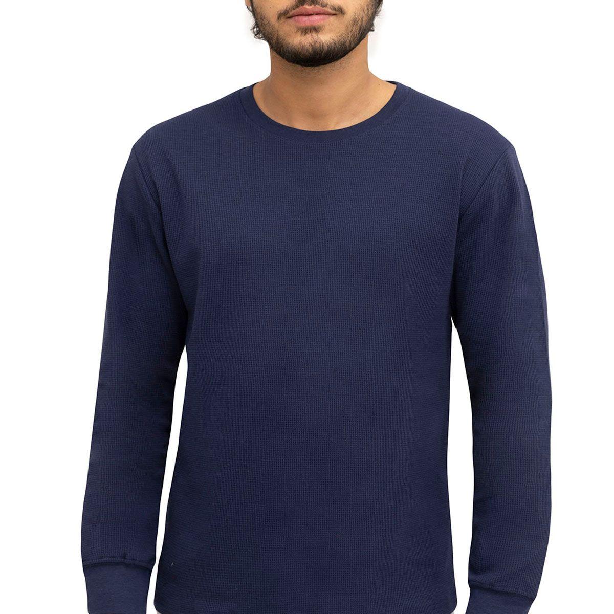Camiseta Tejido Panal Azul Tais-0