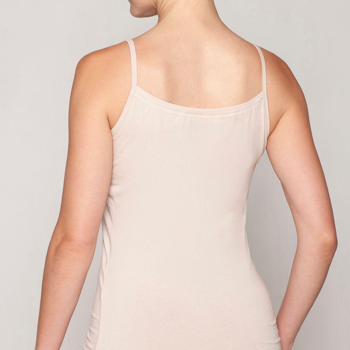 Camiseta Algodón Spandex Pabilo Nude Monarch-2