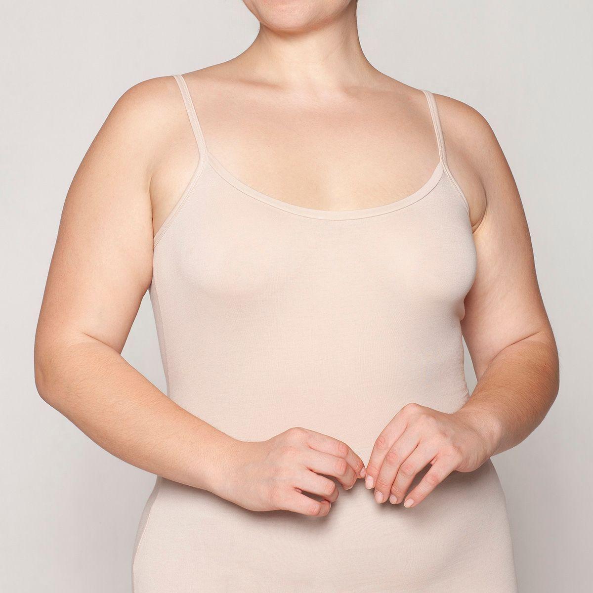 Camiseta Algodón Spandex Pabilo Nude Monarch-3