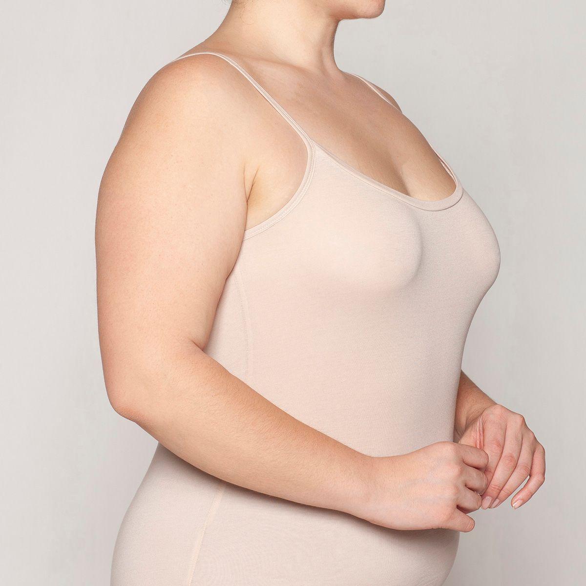 Camiseta Algodón Spandex Pabilo Nude Monarch-4