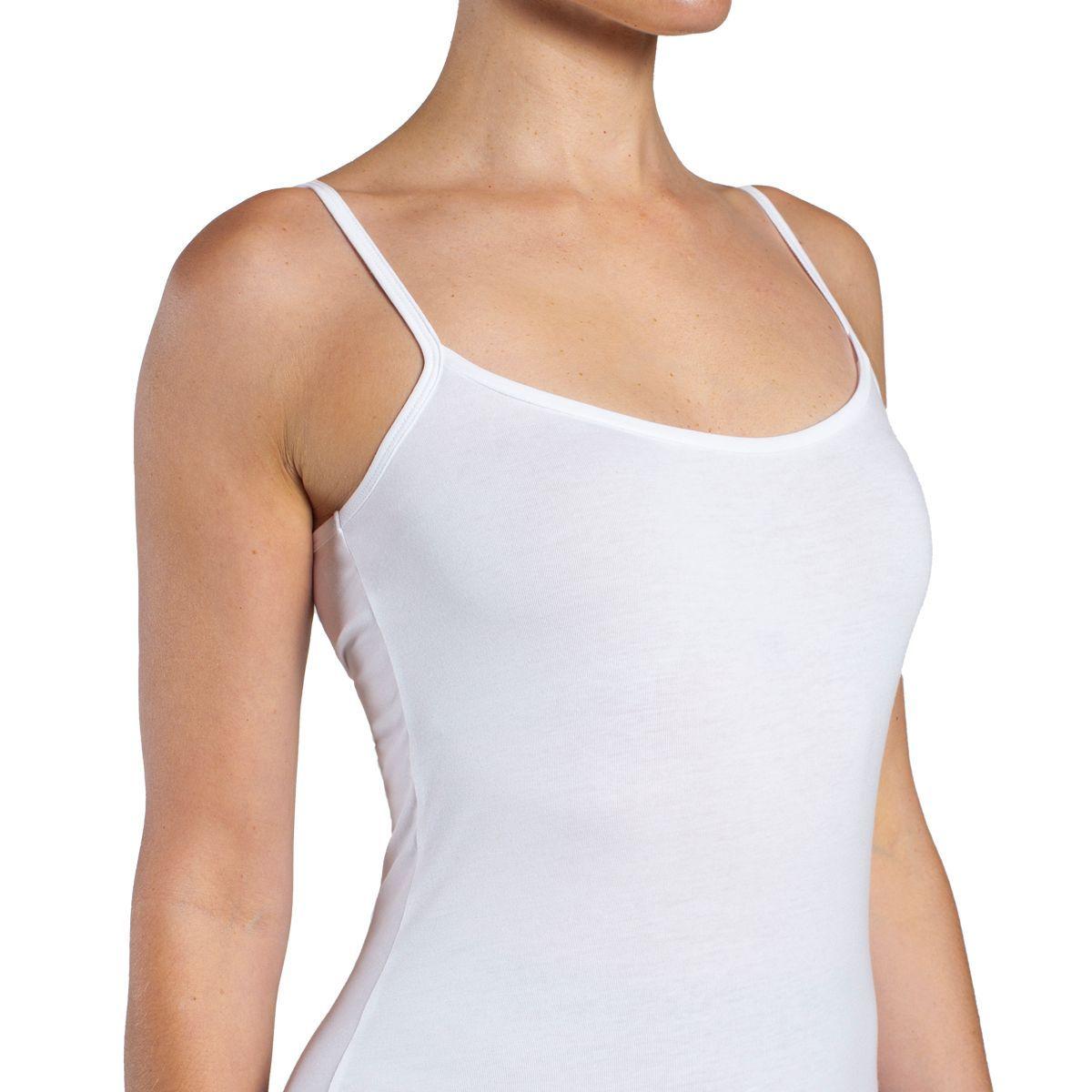 Camiseta Algodón Spandex Pabilo Blanco Monarch-0