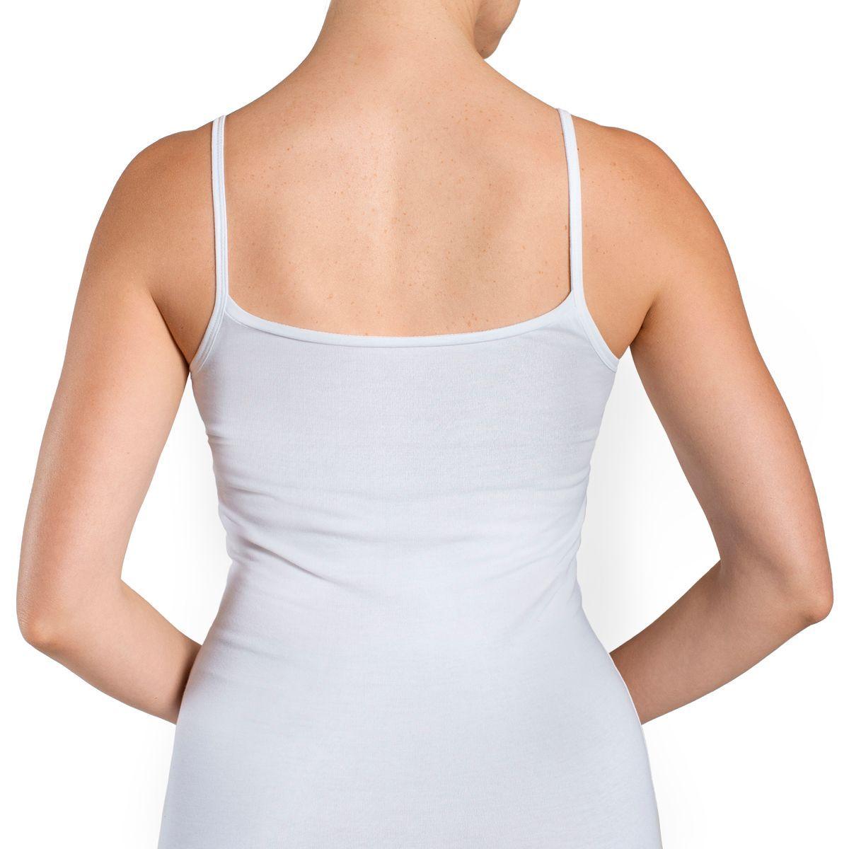 Camiseta Algodón Spandex Pabilo Blanco Monarch-1