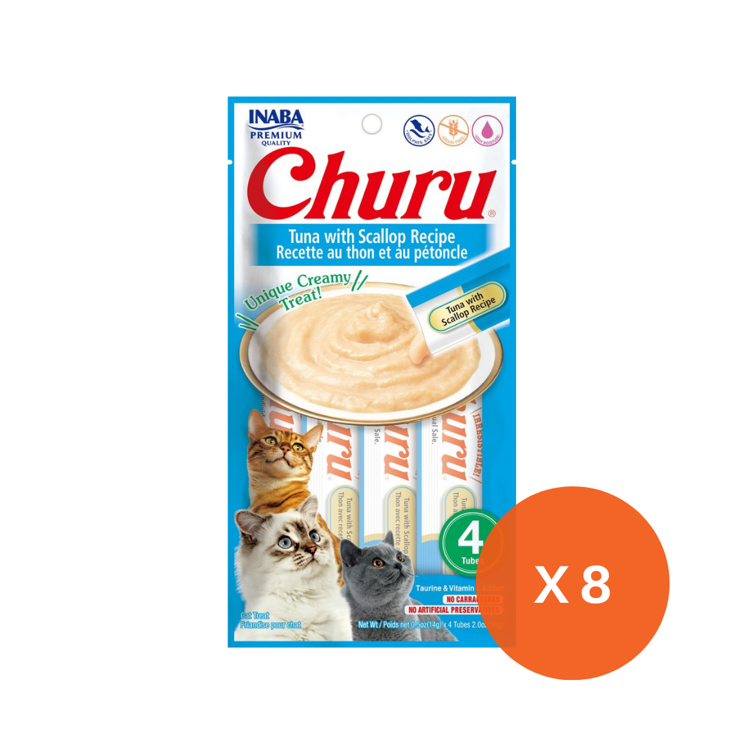 Churu Gatos - Pack De 48 - Variedades Clásicas + Atún Pollo-2