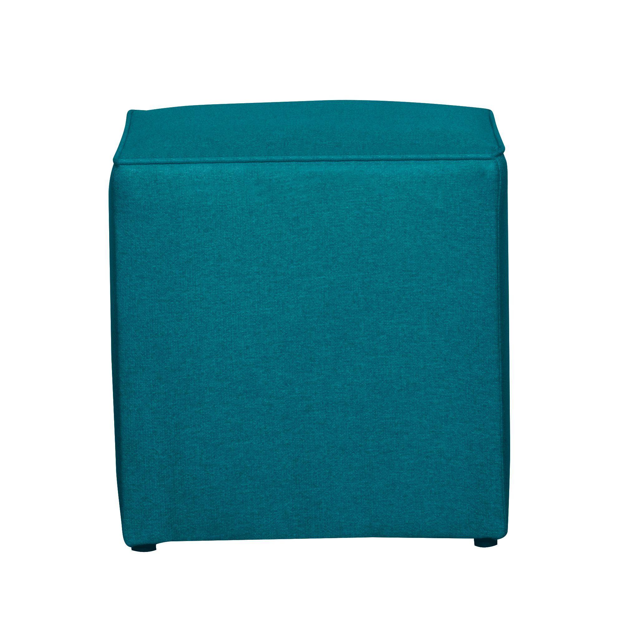 SOFA LEGEND 3 CUERPOS + 2 POUF TURQUESA-4