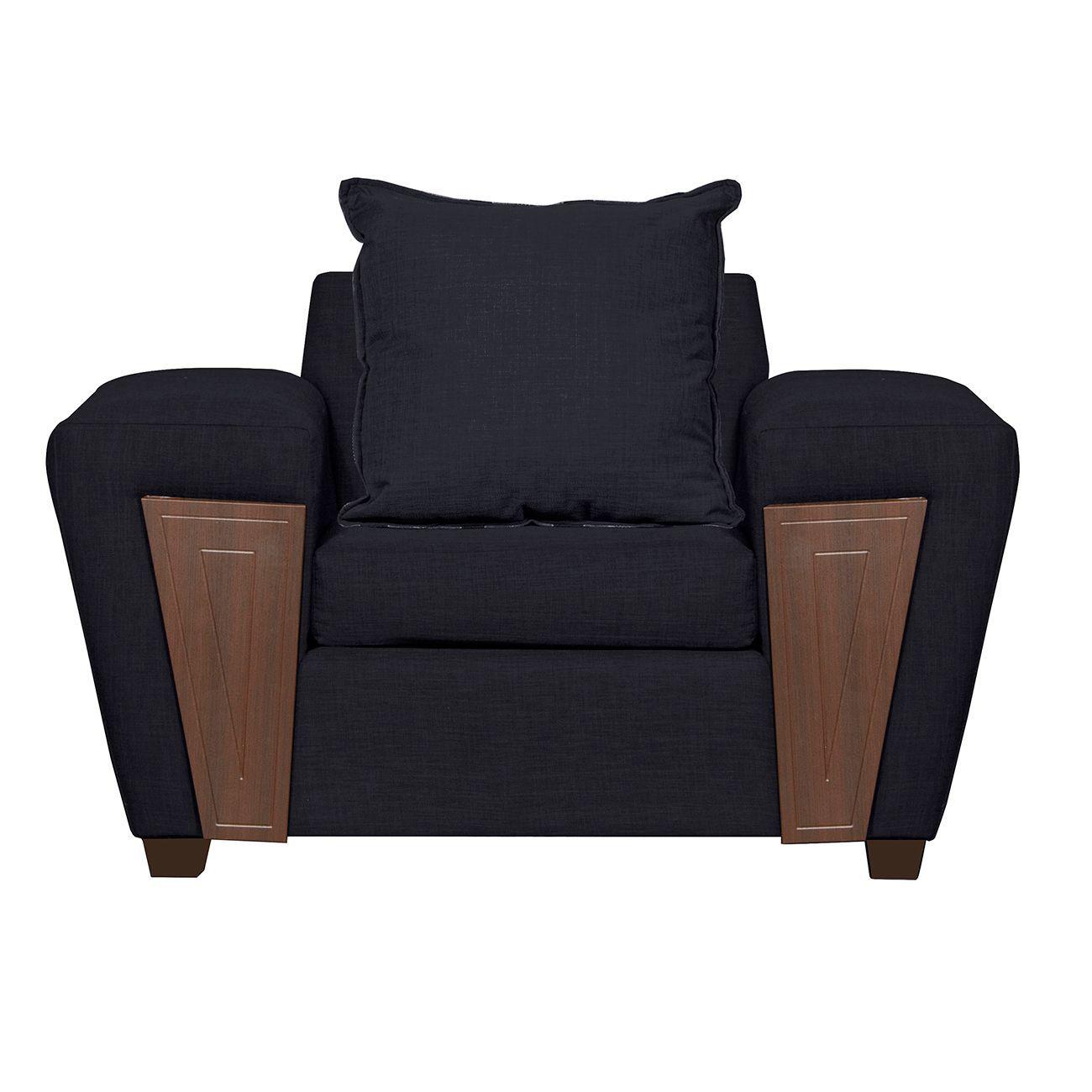 JUEGO DE LIVING 3-1-1 CRETA NEGRO LINO-4