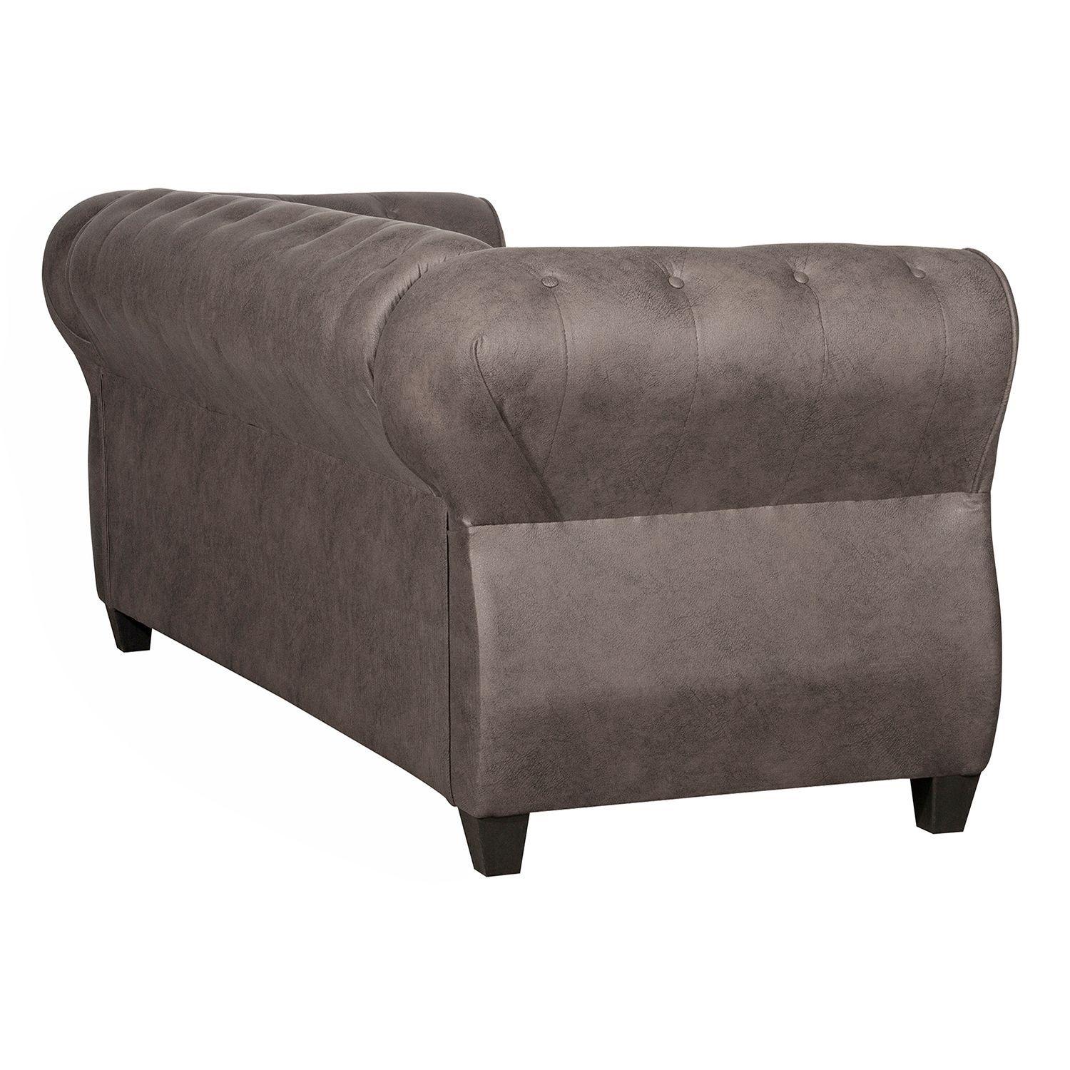SOFÁ 2 CUERPOS CHESTERFIELD CHOCOLATE-4