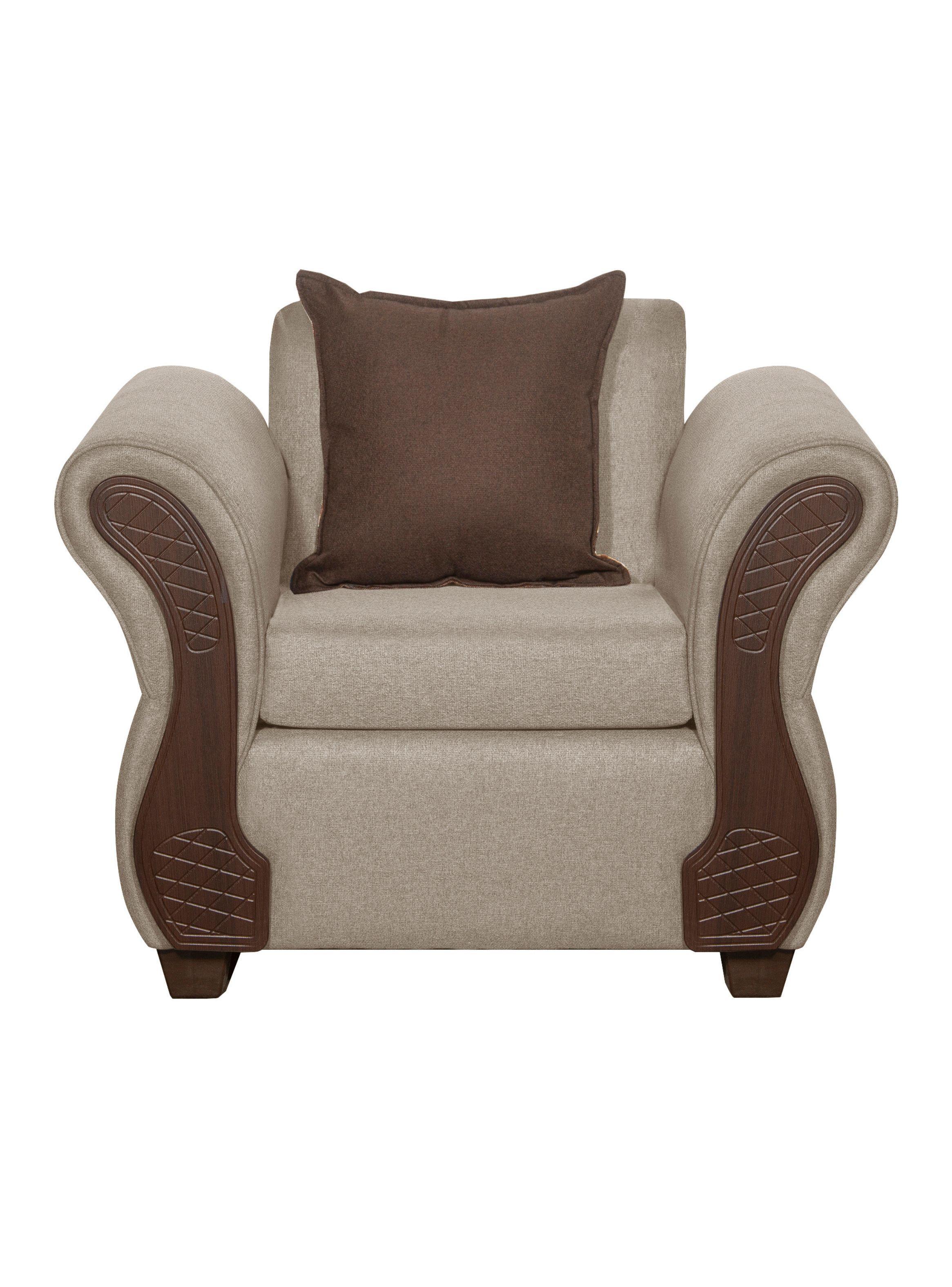 Juego de Living 2-1-1 Marsella Beige-3