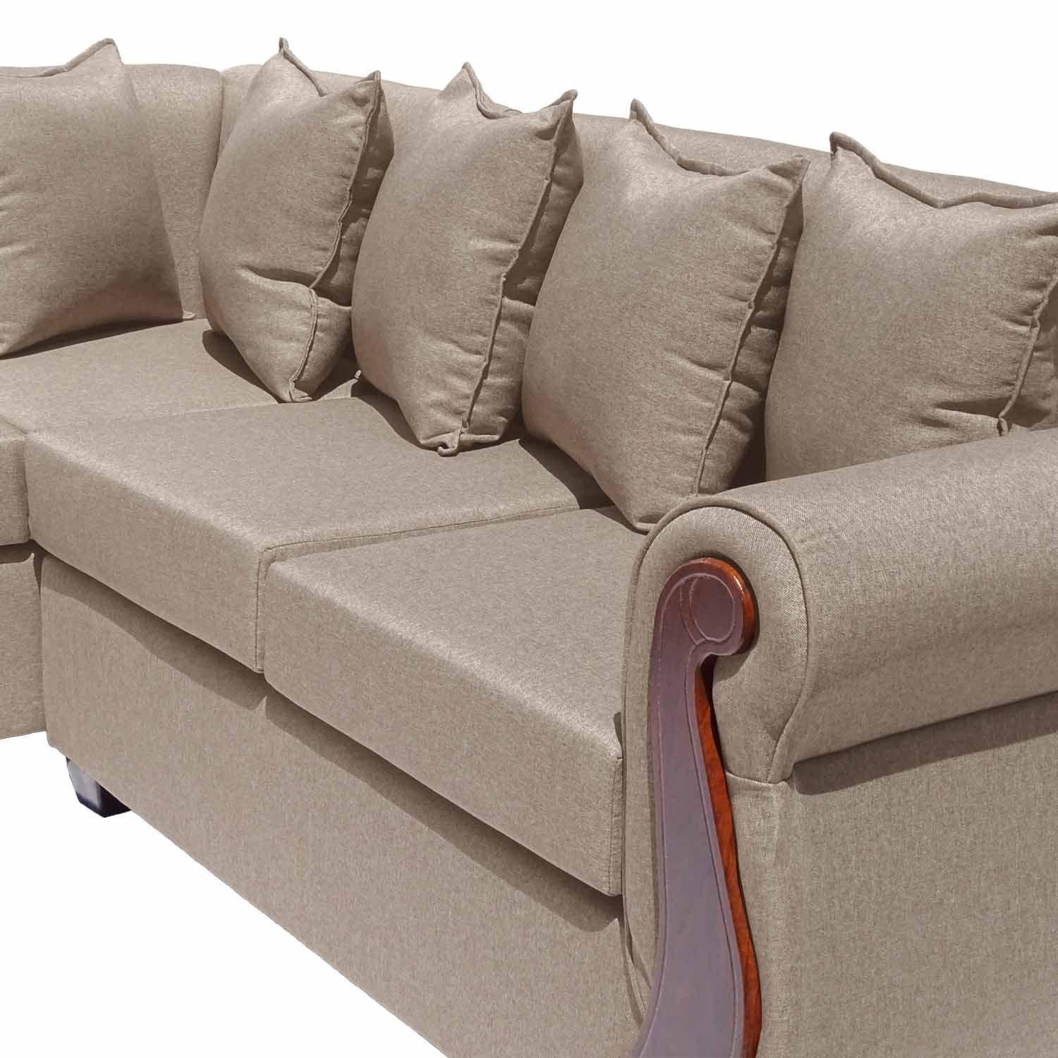 Seccional 5 cuerpos Begoña beige-7