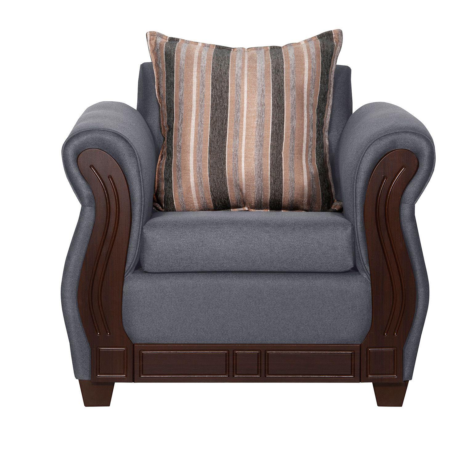 JUEGO DE LIVING ATENAS  311 GRIS LINO -3