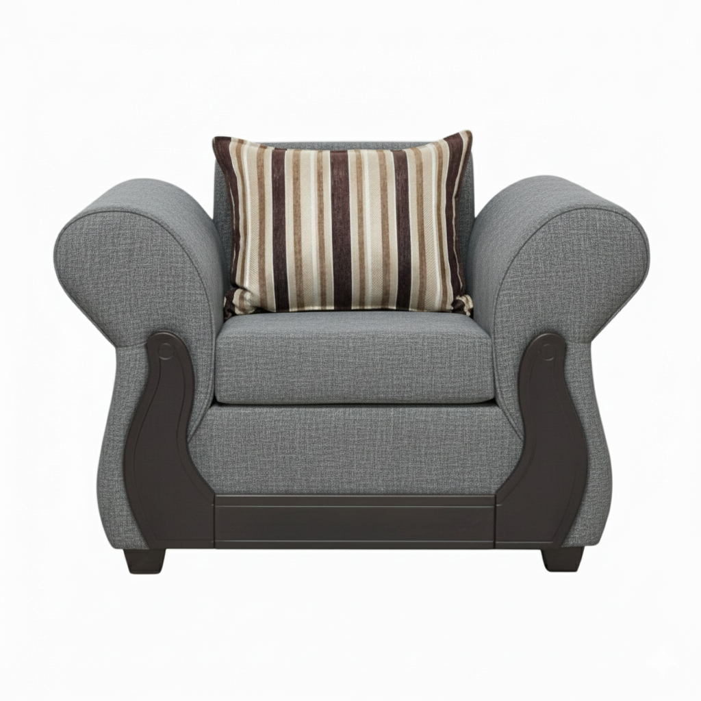 Juego de living 3-1-1 Tokio gris-2